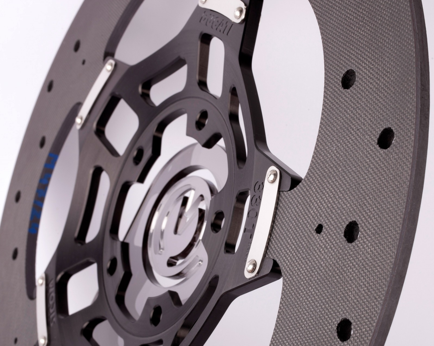 Kit SICOM Carbon-Céramique Disques de frein Style GP SSP 330x6mm pour Ducati Panigale V4/S/R (18-24) 