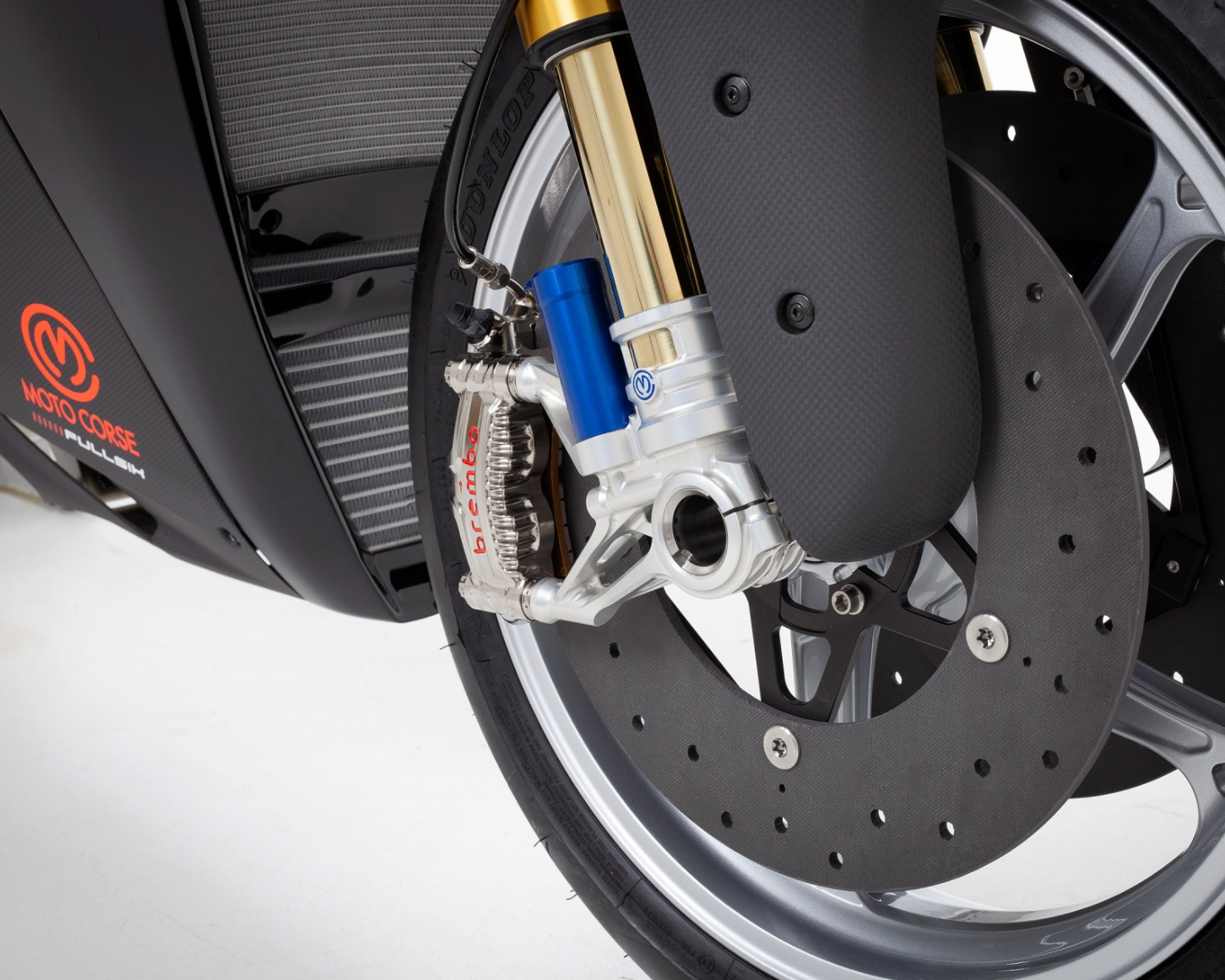 Kit SICOM Carbon-Céramique Disques de frein Style GP SSP 330x6mm pour Ducati Panigale V4/S/R (18-24) 