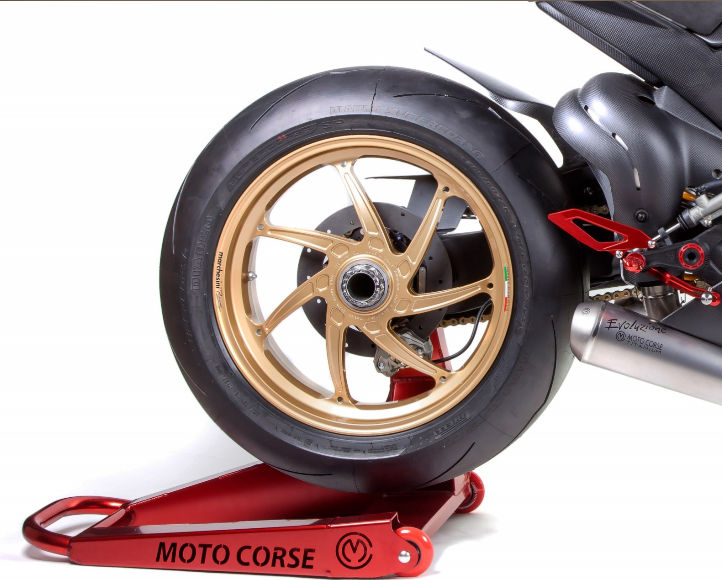 Kit SICOM Carbon-Céramique pour roue arrière-Disques de frein T-Drive 245x6mm Ducati Panigale V4/S/R (18-24) 