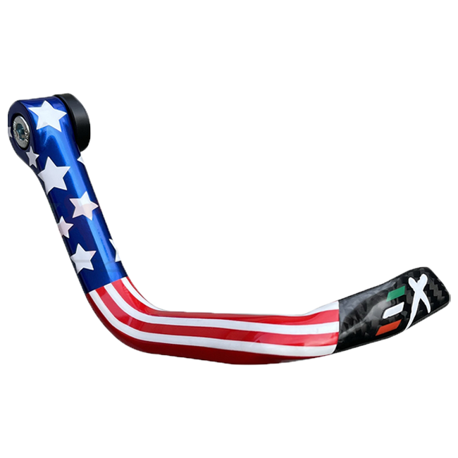Garde de levier de frein "USA" protection de levier de frein pour 14mm à 19mm carbone GP EVO Extreme Components 