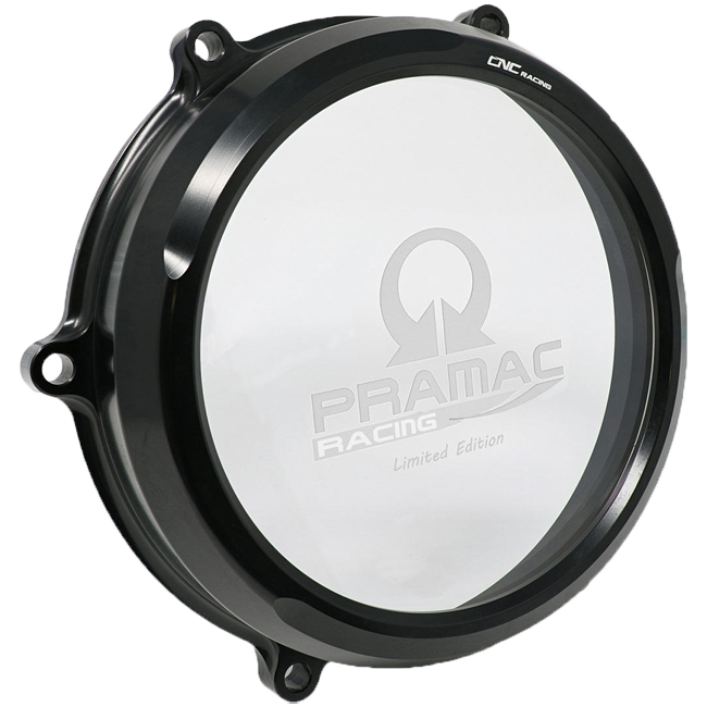 Couvercle d'embrayage transparent Pramac Racing Édition Limitée CNC Racing Ducati Panigale V4/S (2025) CA210PR 