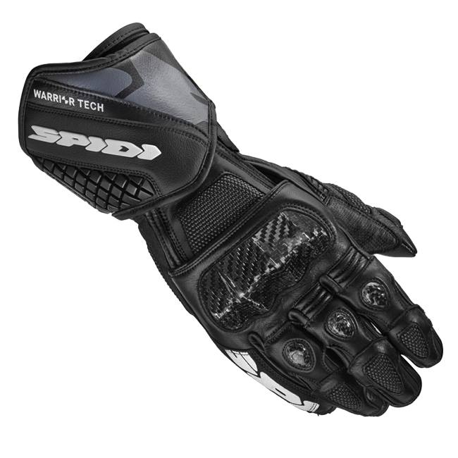 Gants de moto en cuir Spidi Carbo 5 Racing | Hommes | Noir | A185026 