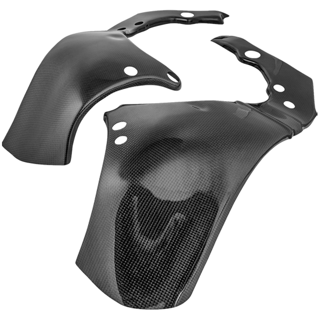 Cache de cadre en carbone LighTech Kawasaki ZX-10 R (11-15) CARK9650 