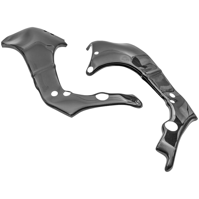 Couverture de cadre en carbone LighTech Kawasaki ZX-10 R/RR (16-25) CARK9850 