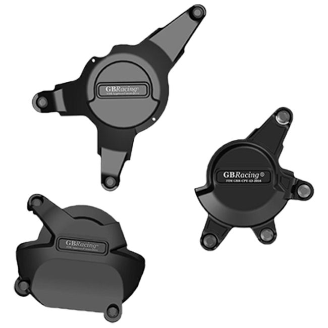 Ensemble complet de protections de couvercle de moteur "STK" GBRacing pour Honda CBR 1000 RR (12-16) 