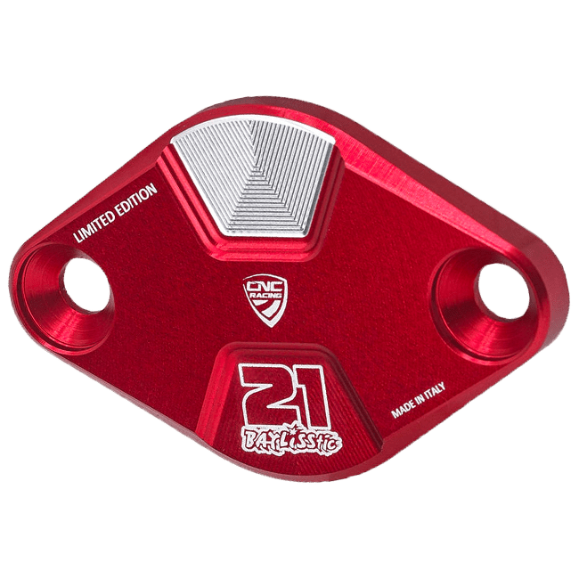 Cap de distribution / Couvercle d'inspection de synchronisation Troy Bayliss Édition Limitée CNC Racing Ducati Panigale V4/S (2025) CF266TB 