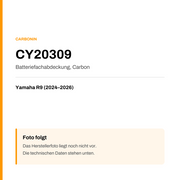 Batteriefachabdeckung Carbon Carbonin Yamaha R9 (24-26) CY20309 — Platzhalter, Herstellerfoto folgt