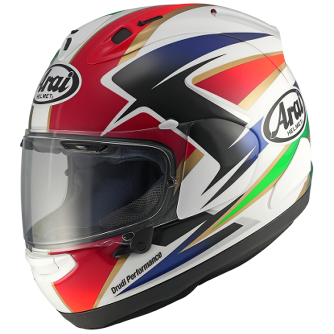 Casque Arai RX-7V Evo Luca Cadalora Restyle Réplica 137-0377 