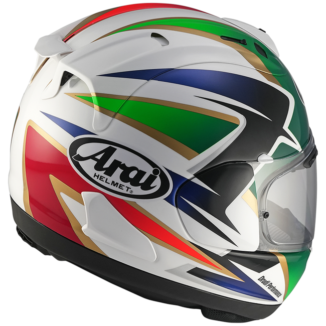 Casque Arai RX-7V Evo Luca Cadalora Restyle Réplica 137-0377 