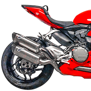 Silencieux Termignoni Slip-On Force Titanium pour Ducati Panigale 959 (16-19) D16908040ITC 