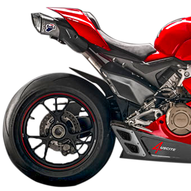 Système d'échappement complet Termignoni en acier inoxydable 4USCITE Ducati Panigale V4 R (19-24) D18209401ITX 