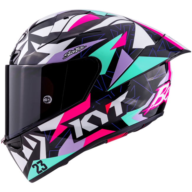 Casque de course KYT KX-1 Réplica Enea Bastianini 2025 Y6KX0007 