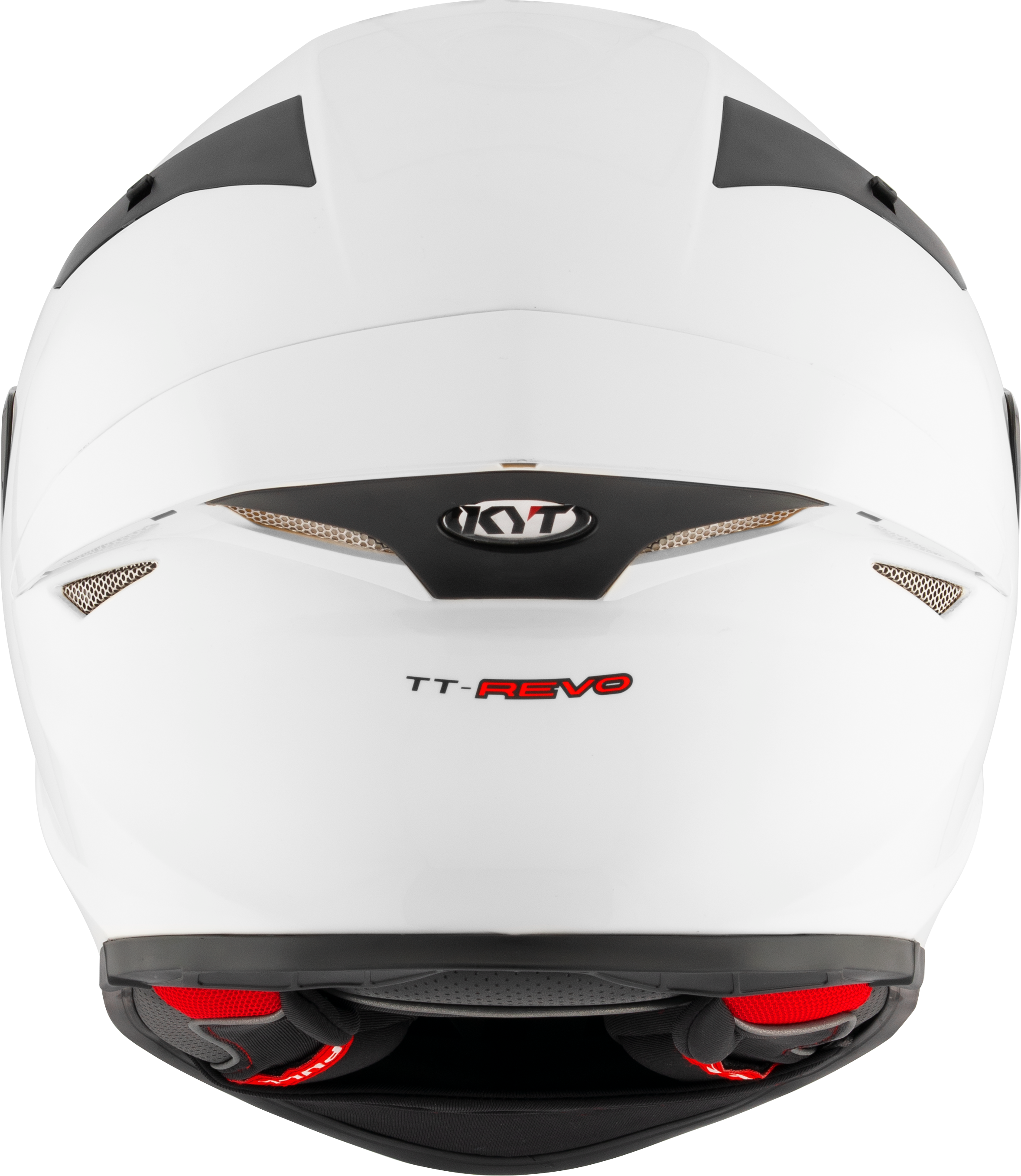 Casque KYT TT-Revo blanc brillant Y6TR00W3 