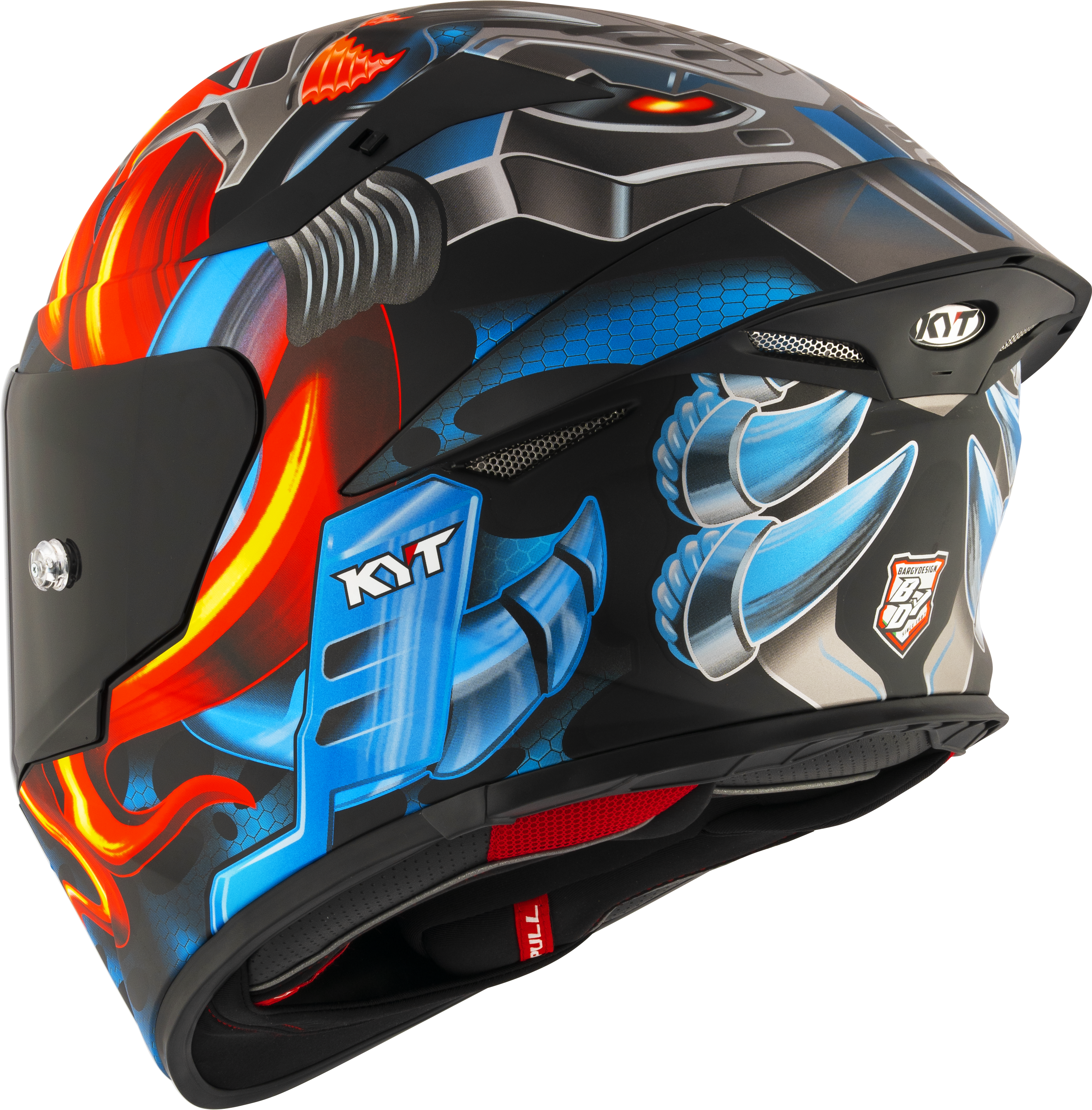 Casque KYT TT-Revo Magnet mat Y6TR0035 