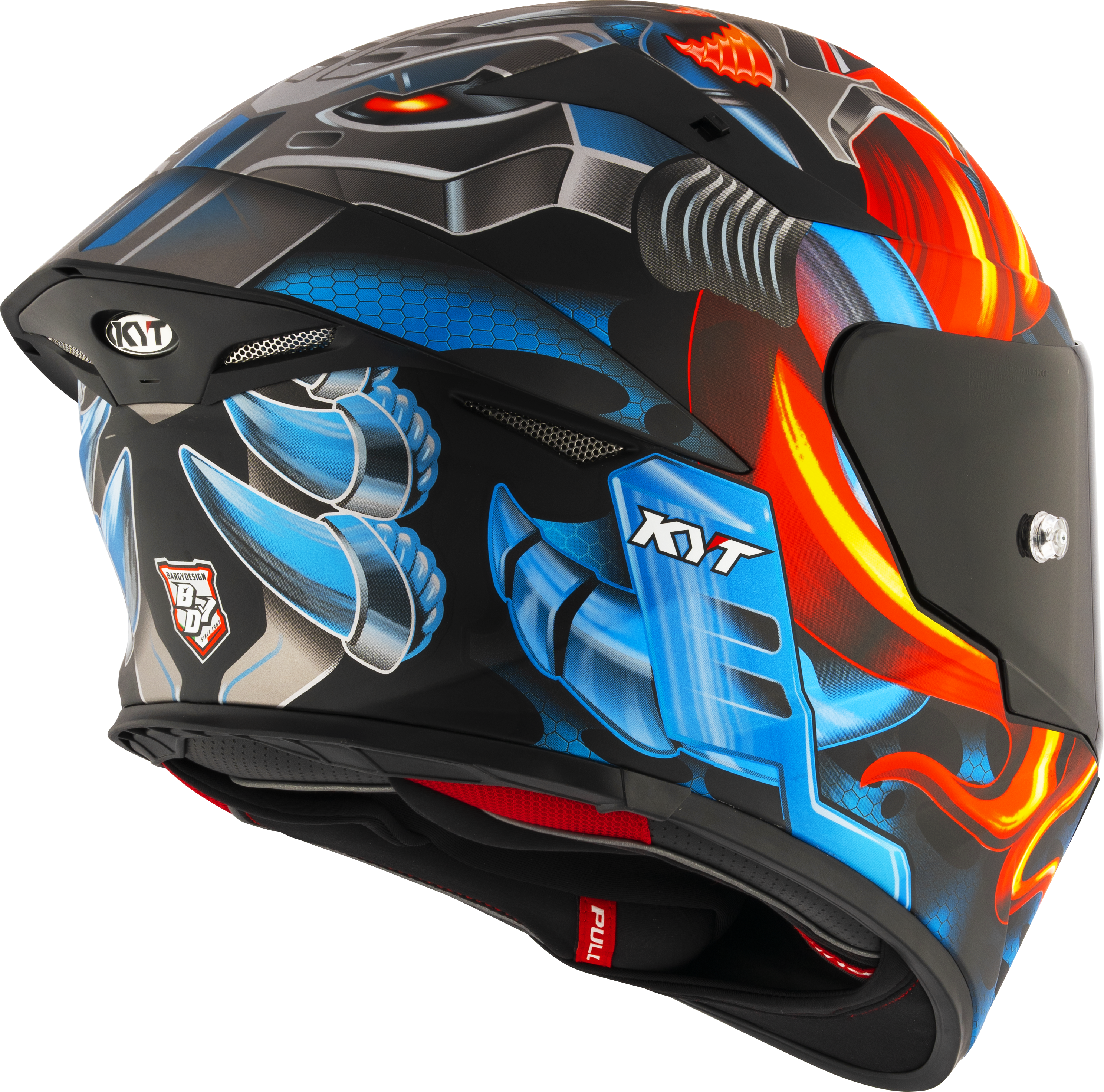Casque KYT TT-Revo Magnet mat Y6TR0035 