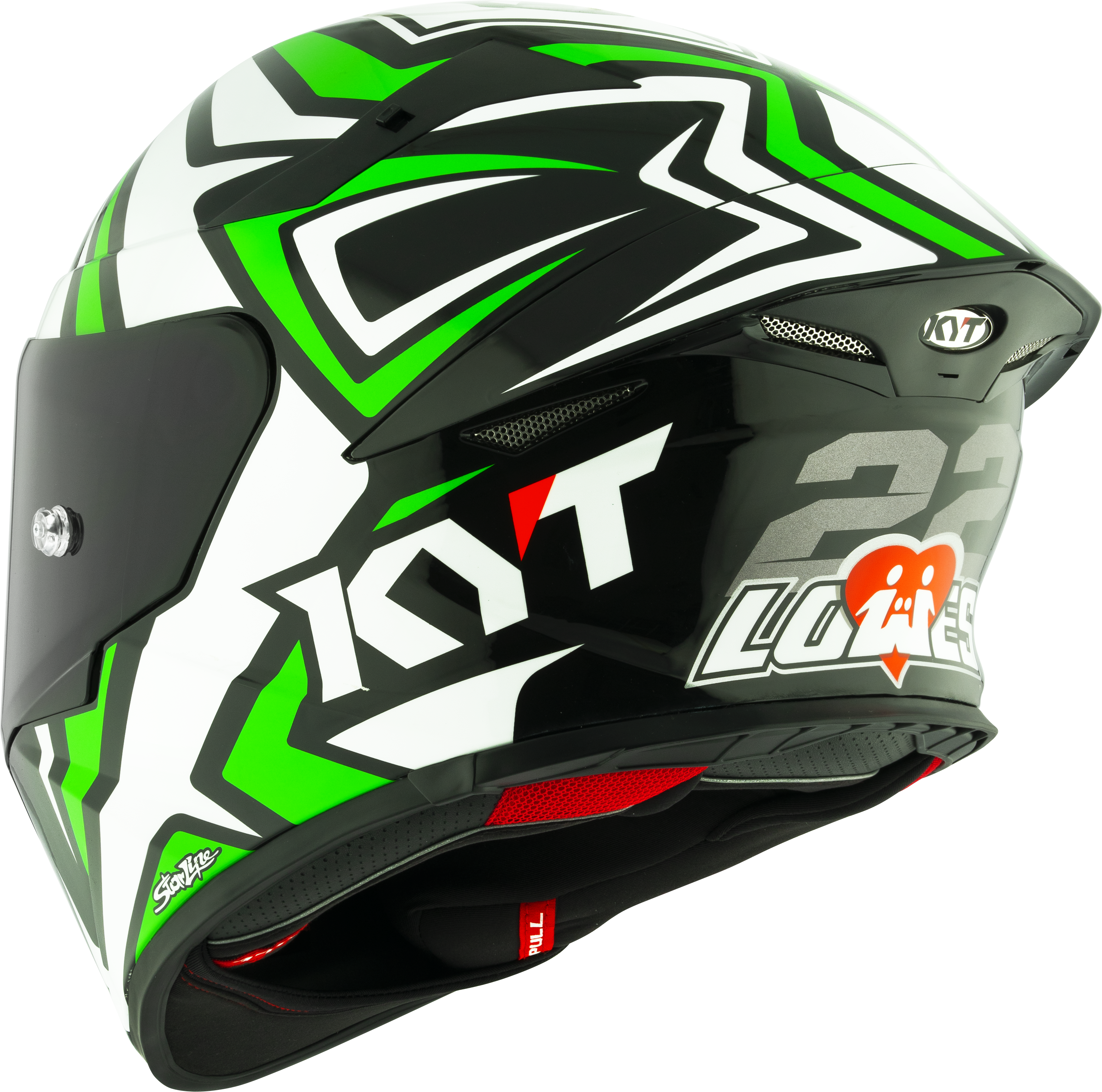 Casque KYT TT-Revo Alex Lowes Replica 2024 Y6TR0041 