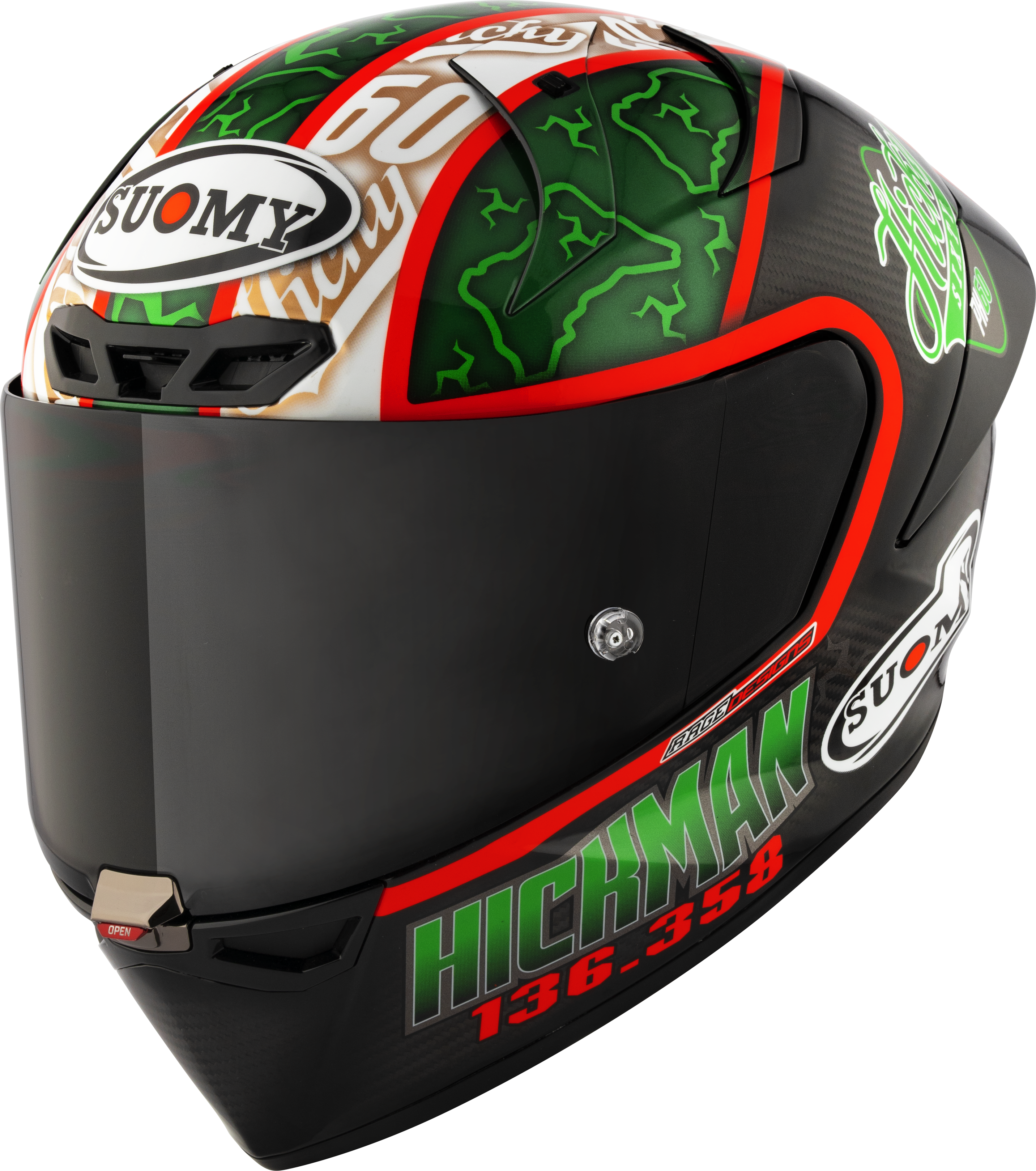 Casque Suomy S1-XR GP Réplica Peter Hickman 2024 K6SX0010 