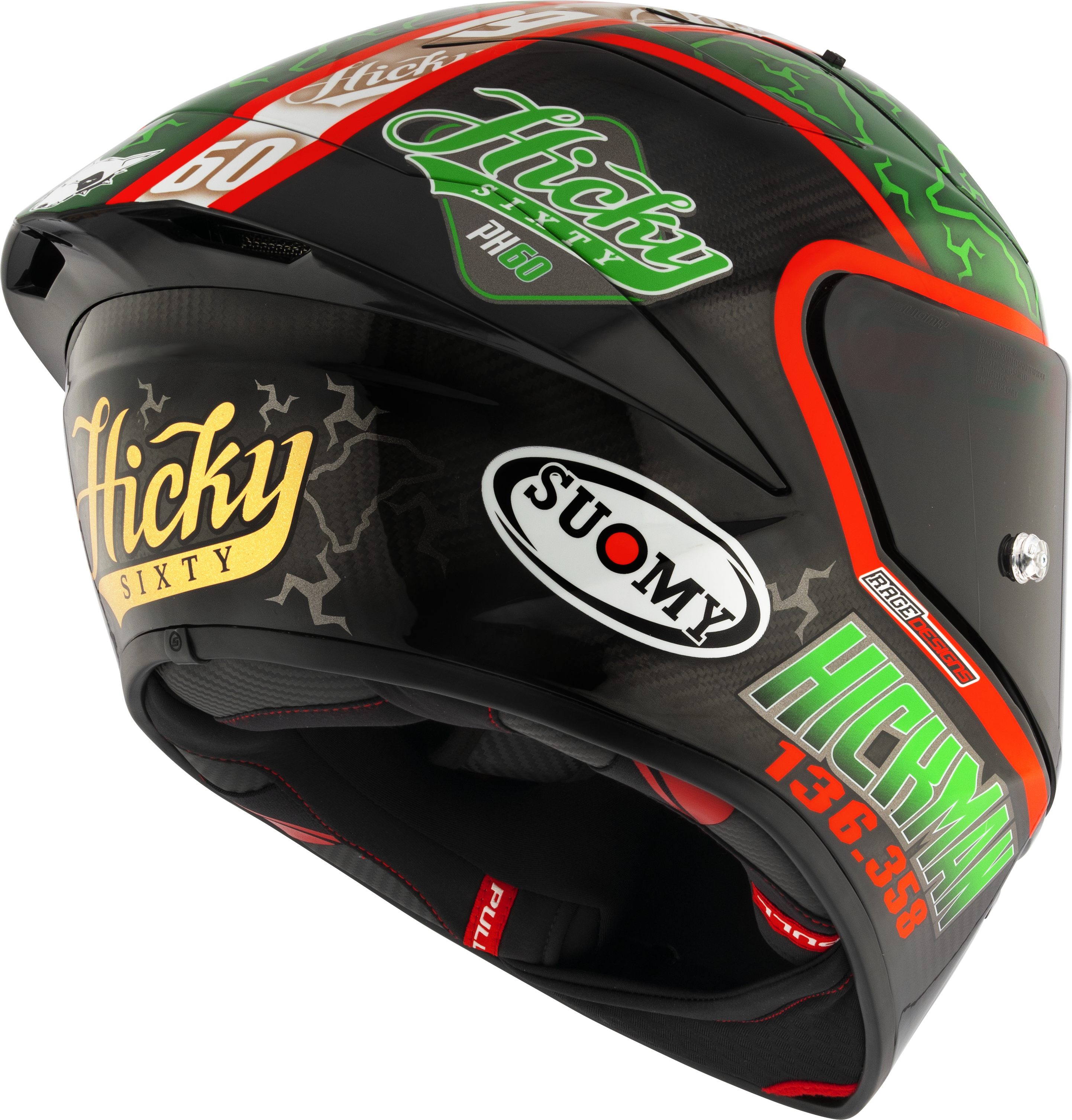 Casque Suomy S1-XR GP Réplica Peter Hickman 2024 K6SX0010 