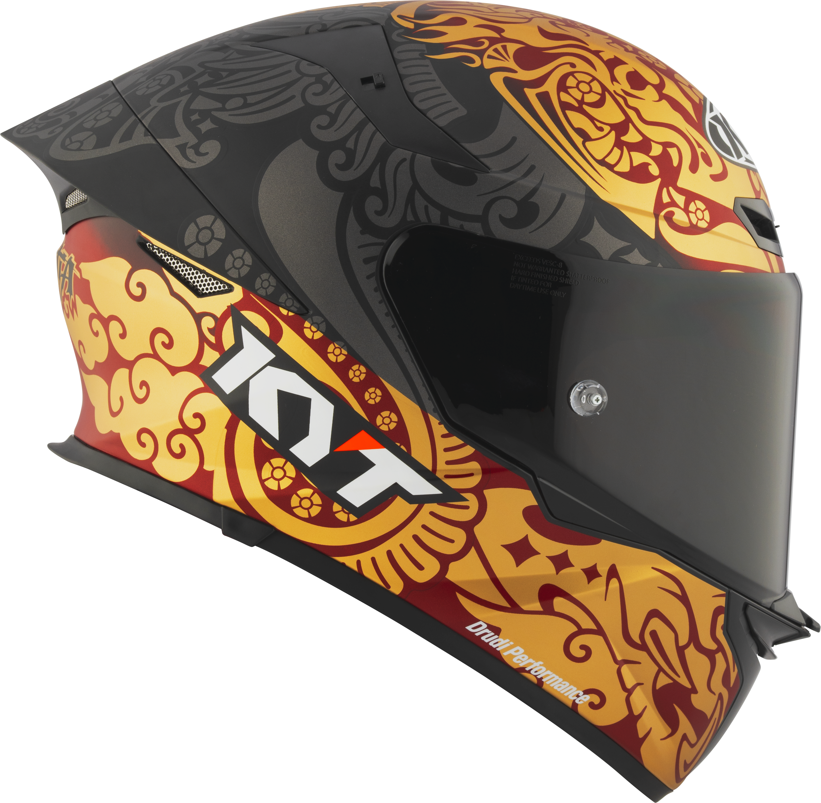 Casque KYT TT-Revo Réplica Enea Bastianini Indonésie 2023 Y6TR0039 