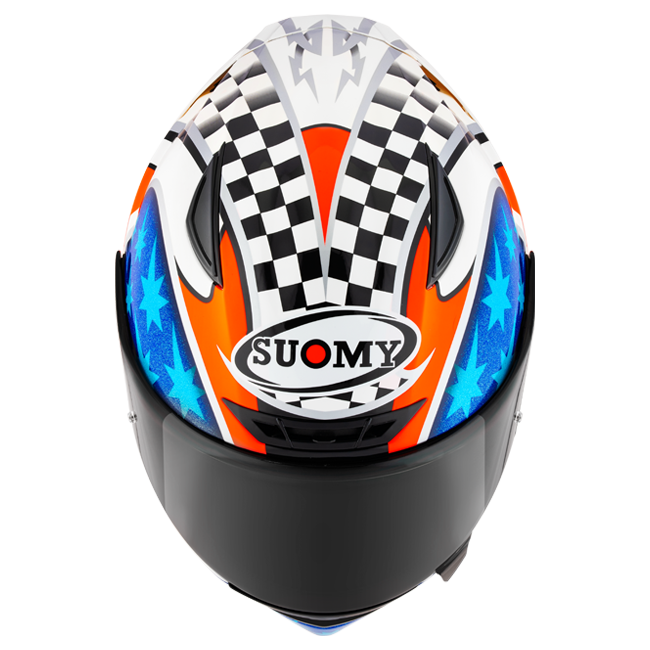 Casque Suomy Track-1 Troy Bayliss 2002 Réplica K6T10018 