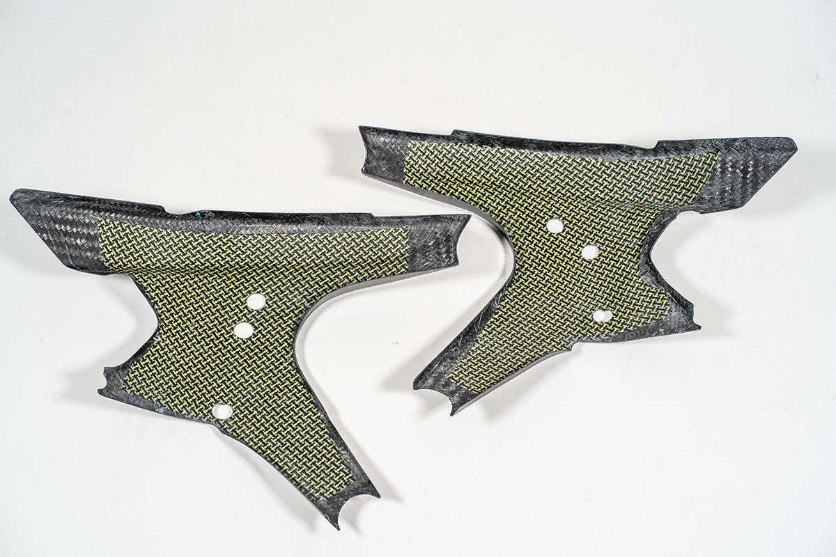 Couvercles de cadre 200g AP Carbon Line Ducati Panigale V4/S (2025) 