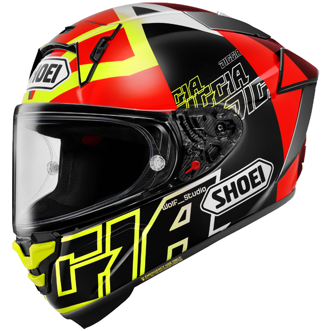 Shoei X-SPR PRO Casque Diggia2 TC-3 Fabio Di Giannantonio Réplique 2025 