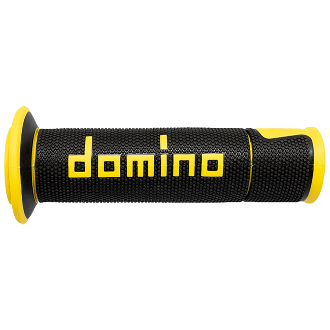 Poignée en caoutchouc Domino Racing A450 de différentes couleurs – Couleur principale Noir 
