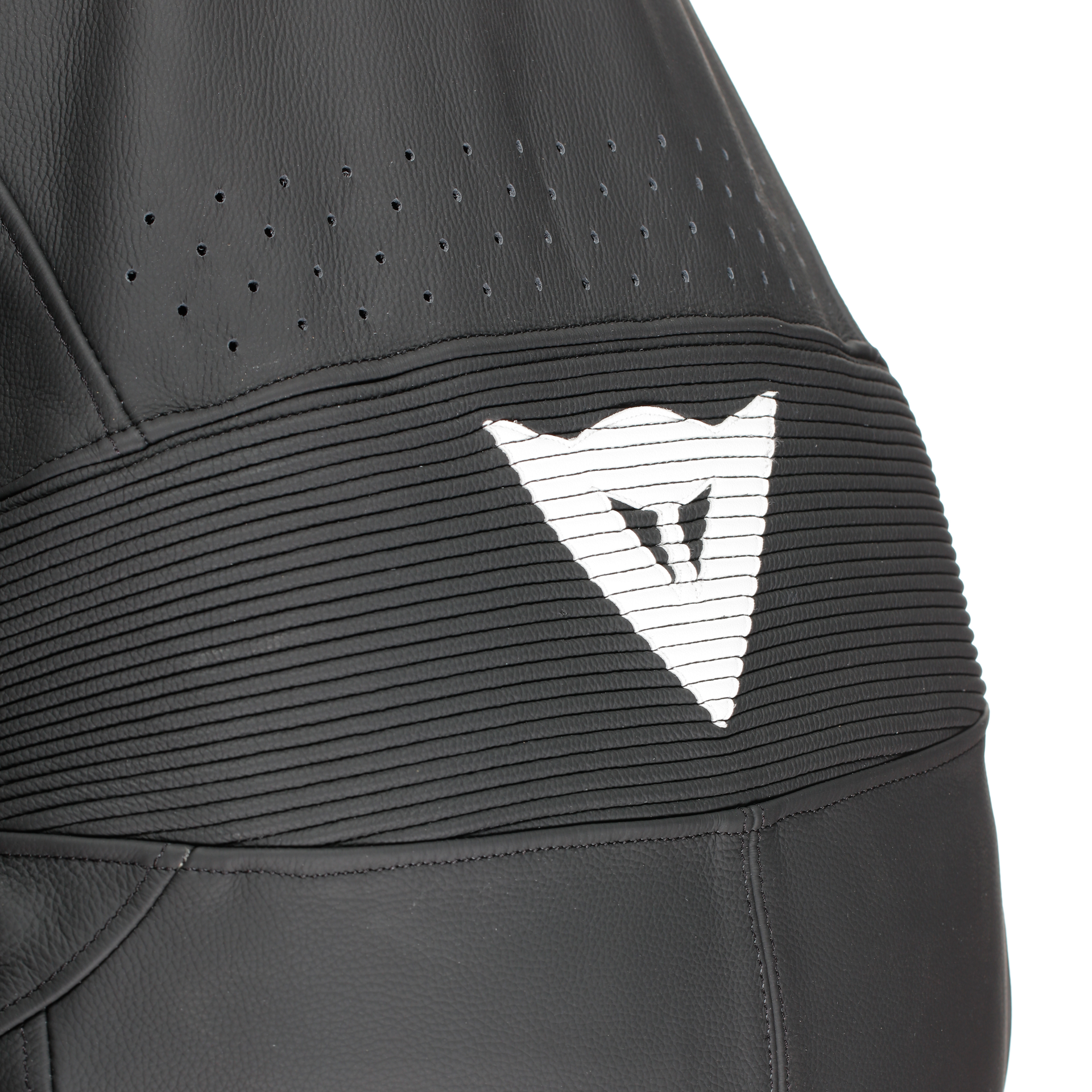 Dainese Laguna Seca 6 combinaison en cuir une pièce – combinaison de course perforée | hommes | noir/blanc 