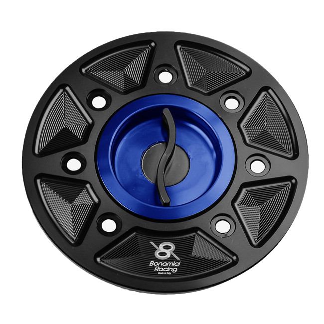 Bouchon de réservoir avec système de verrouillage rapide Bonamici Racing Kawasaki ZX-6R/636/RR (19-25) FC170 