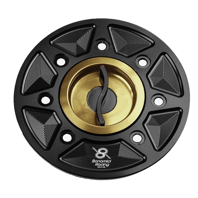 Bouchon de réservoir avec système de verrouillage rapide Bonamici Racing Kawasaki ZX-6R/636/RR (19-25) FC170 