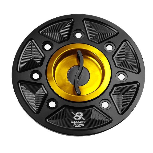 Bouchon de réservoir avec système de verrouillage rapide Bonamici Racing Kawasaki ZX-6R/636/RR (19-25) FC170 