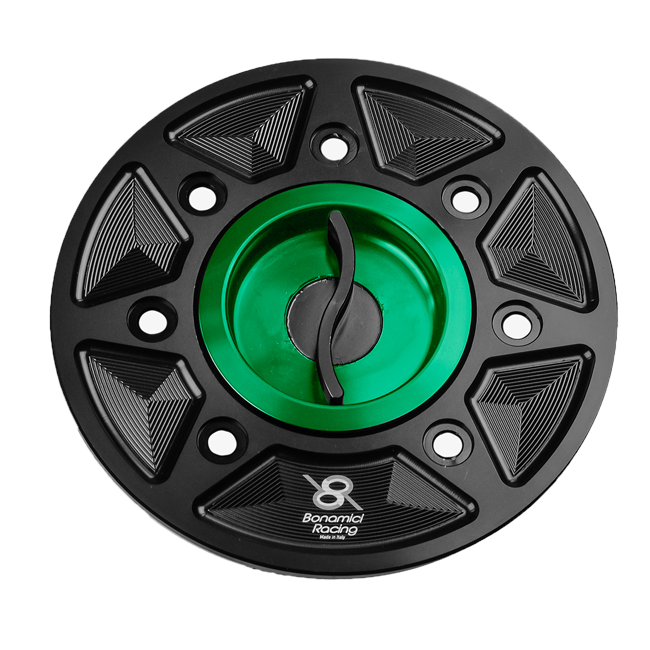 Bouchon de réservoir avec système de verrouillage rapide Bonamici Racing Kawasaki ZX-10R/RR (21-25) FC170 