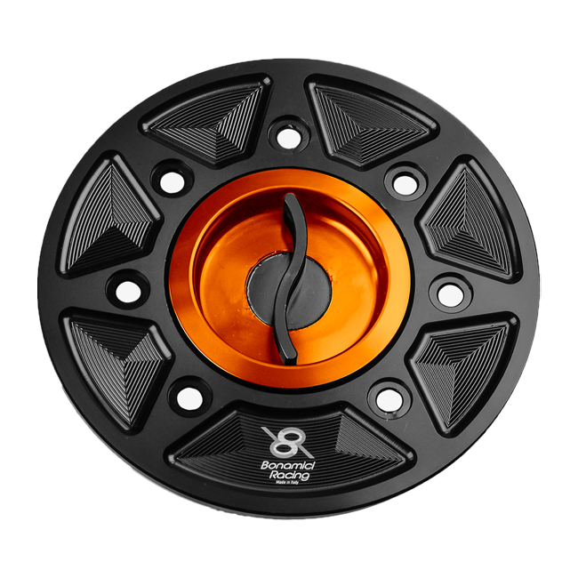 Bouchon de réservoir avec système de verrouillage rapide Bonamici Racing Kawasaki ZX-6R/636/RR (19-25) FC170 