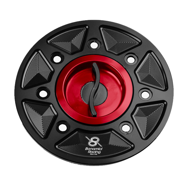 Bouchon de réservoir avec système de verrouillage rapide Bonamici Racing Kawasaki ZX-6R/636/RR (19-25) FC170 