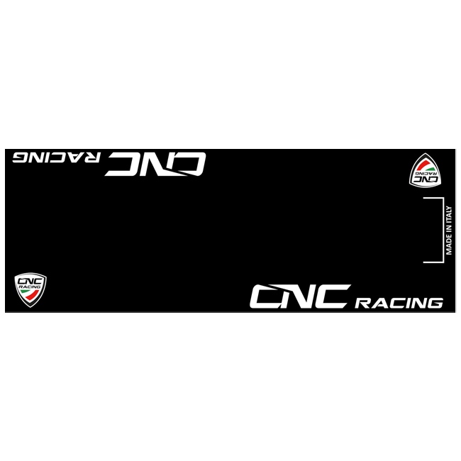 Tapis de boxe et de garage pour moto 220 x 80 cm CNC Racing GA003B 
