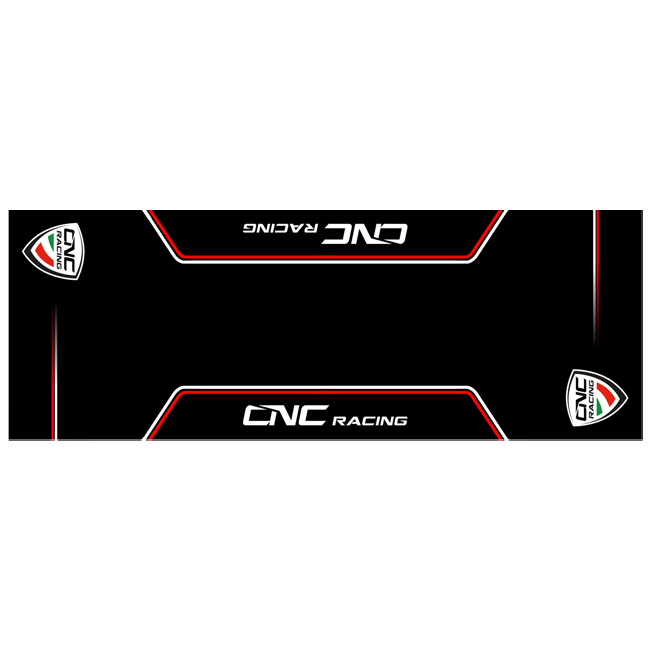 Tapis de boxe et de garage pour moto 226 x 80 cm CNC Racing GA016B 
