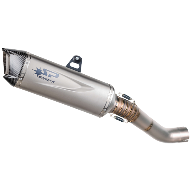 Silencieux Spark Slip-On Force Evo Titane Aprilia RSV4/1100 Factory/RF/RR (17-20) GAP0407 