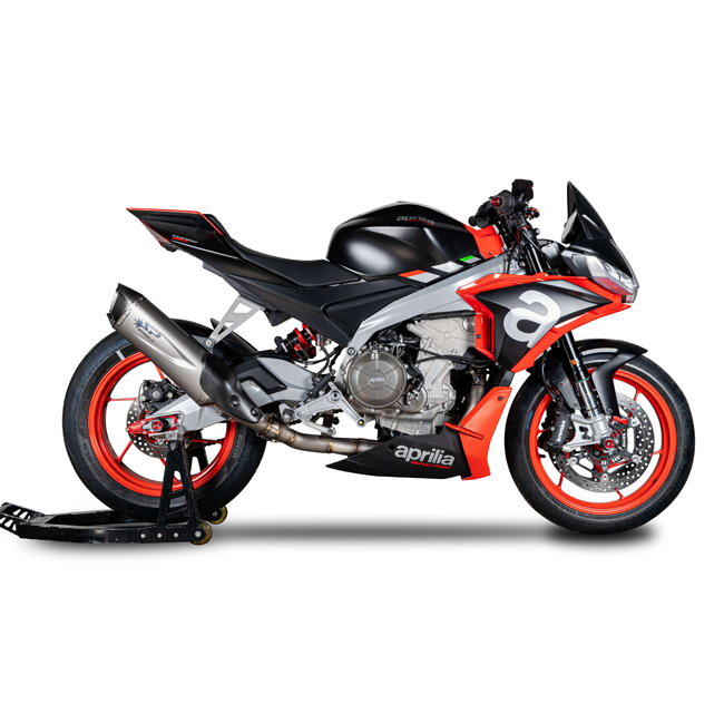 Système d'échappement complet Spark Force Evo en acier inoxydable pour Aprilia RS 660 (20-25) GAP8807T 
