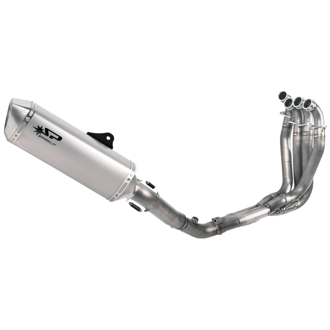 Système d'échappement complet en acier inoxydable Spark pour Kawasaki ZX-10 R/RR (16-20) GKA8803T 