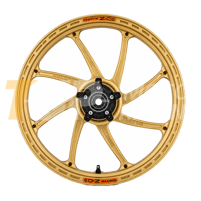 Jante arrière en aluminium de réplique <strong>OZ GP Replica GP-8R</strong> pour Kawasaki ZX-10 R (16-20) V6125KA60 