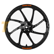 Jante arrière en aluminium de réplique <strong>OZ GP Replica GP-8R</strong> pour Kawasaki ZX-10 R (16-20) V6125KA60 