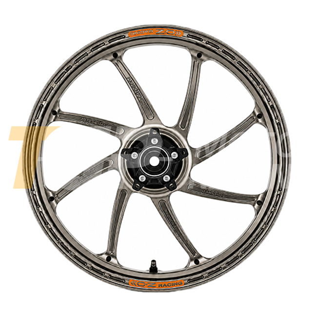Jante arrière en aluminium de réplique <strong>OZ GP Replica GP-8R</strong> pour Kawasaki ZX-10 R (16-20) V6125KA60 