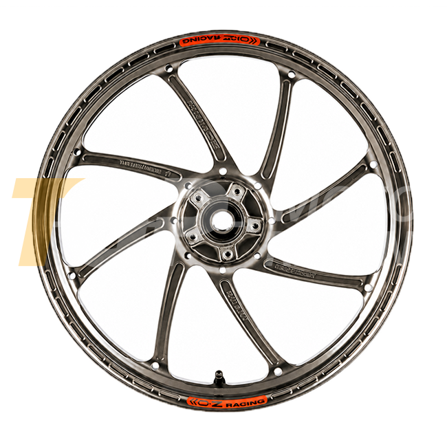 Jante avant en aluminium réplique OZ GP Replica GP-8R pour Kawasaki ZX-10 R (16-20) V3184KA35 