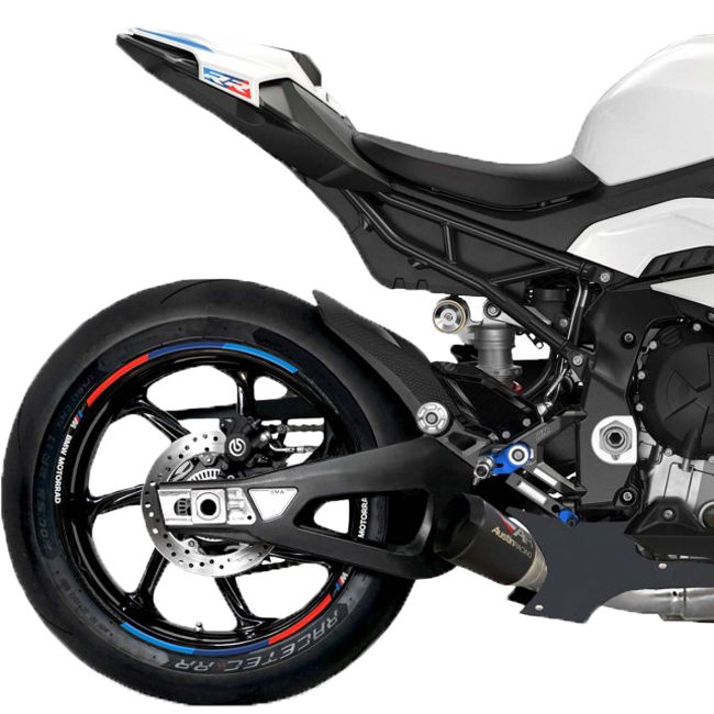 Silencieux Austin Racing Slip-On GP3 (GP1R/V3) + tuyau de remplacement KAT pour BMW S1000RR K67 (19-25) 