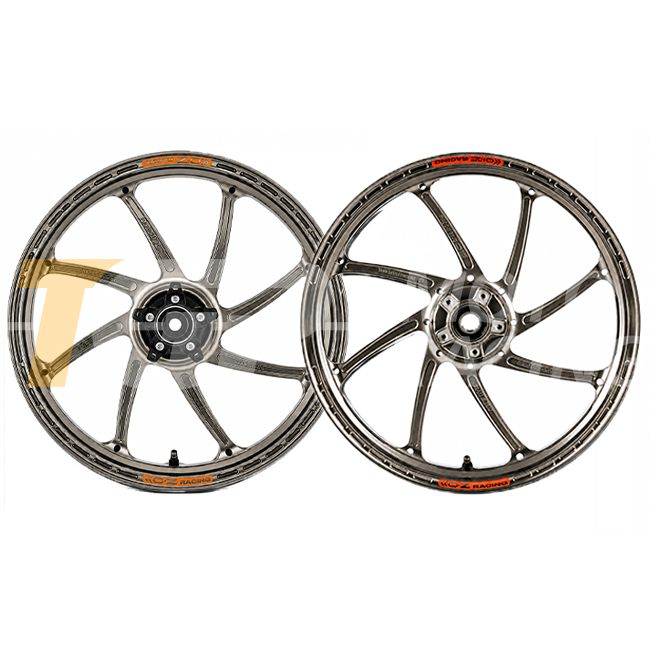 OZ GP Replica GP-8R en aluminium Jantes pour Kawasaki ZX-10 R/RR (16-20) 