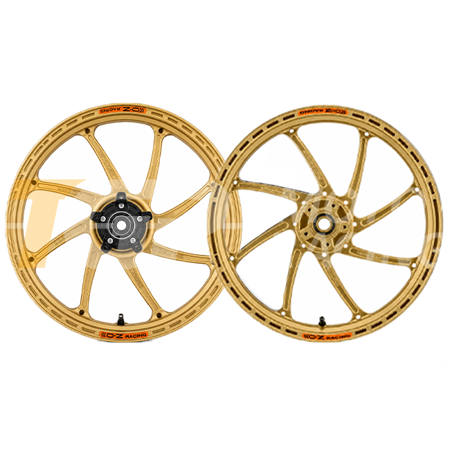 OZ GP Replica GP-8R en aluminium Jantes pour Kawasaki ZX-10 R/RR (16-20) 