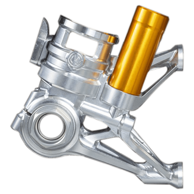 Set de pieds de fourche CNC 108 mm « GP Style » Motocorse Ducati Panigale V4/S/R (18-24) 