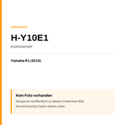 Akrapovic Krümmerrohr Yamaha R1 (19-19) H-Y10E1 — Platzhalter, kein Herstellerfoto verfügbar