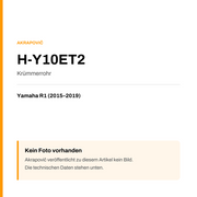 Akrapovic Krümmerrohr Yamaha R1 (15-19) H-Y10ET2 — Platzhalter, kein Herstellerfoto verfügbar