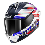 Shark Skwal Cup Johann Zarco GP de France 2026 Replica BUR HE6505 — Dreiviertelansicht von vorn